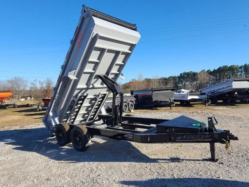14'x83" Horizon HZ7 BP Bumper Pull Dump - Bumper Pull Dump - TrailerSwap