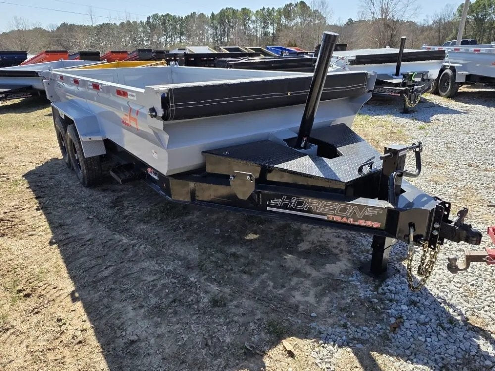 14'x83" Horizon HZ7 BP Bumper Pull Dump - Bumper Pull Dump - TrailerSwap