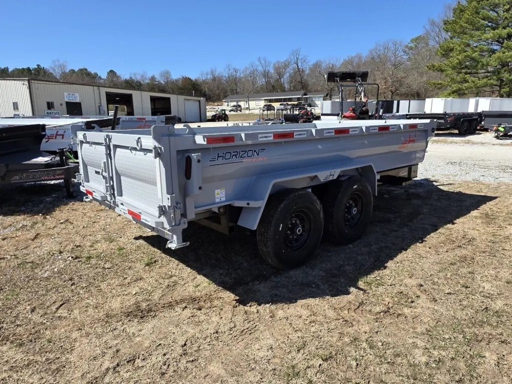 14'x83" Horizon HZ7 BP Bumper Pull Dump - Bumper Pull Dump - TrailerSwap