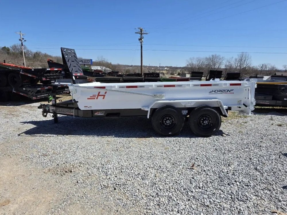 14'x83" Horizon HZ7 BP Bumper Pull Dump - Bumper Pull Dump - TrailerSwap