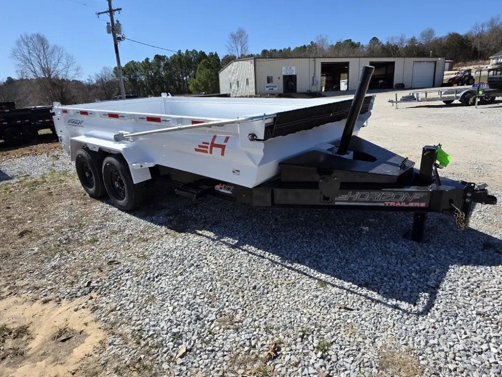 14'x83" Horizon HZ7 BP Bumper Pull Dump - Bumper Pull Dump - TrailerSwap
