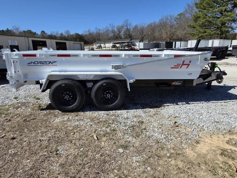 14'x83" Horizon HZ7 BP Bumper Pull Dump - Bumper Pull Dump - TrailerSwap