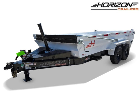 14'x83" Horizon HZ7 BP Bumper Pull Dump - Bumper Pull Dump - TrailerSwap