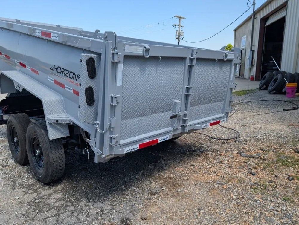 14'x83" Horizon HZ7 BP Bumper Pull Dump - Bumper Pull Dump - TrailerSwap