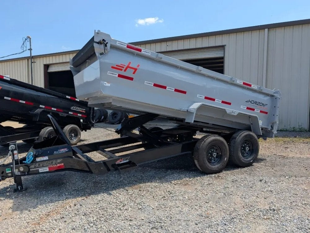 14'x83" Horizon HZ7 BP Bumper Pull Dump - Bumper Pull Dump - TrailerSwap
