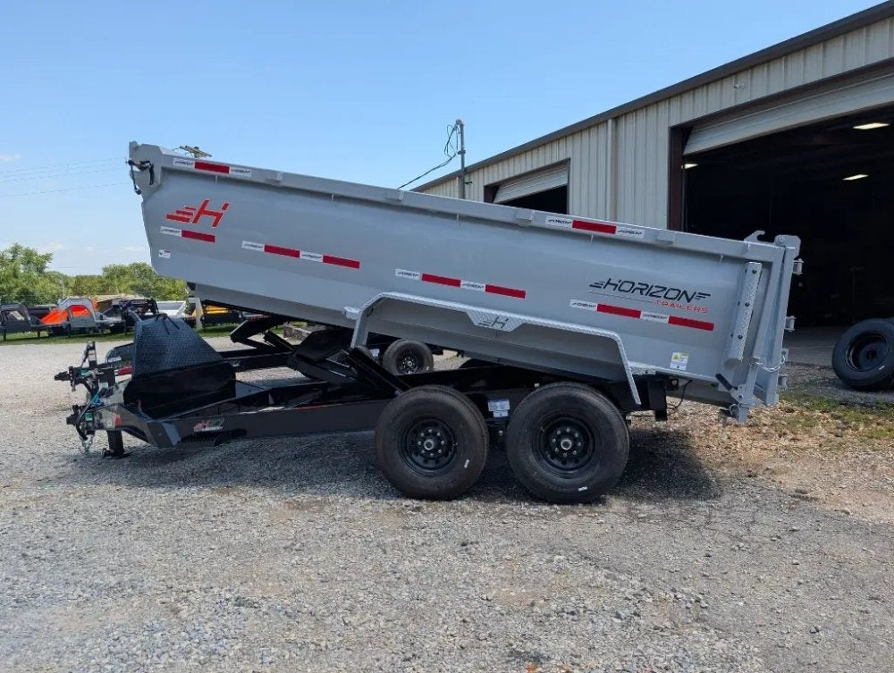 14'x83" Horizon HZ7 BP Bumper Pull Dump - Bumper Pull Dump - TrailerSwap
