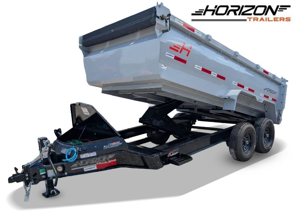 14'x83" Horizon HZ7 BP Bumper Pull Dump - Bumper Pull Dump - TrailerSwap
