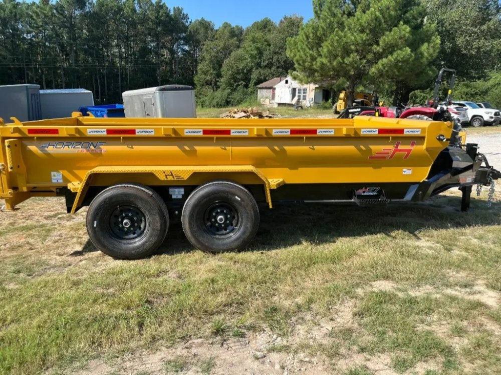 14'x83" Horizon HZ7 BP Bumper Pull Dump - Bumper Pull Dump - TrailerSwap