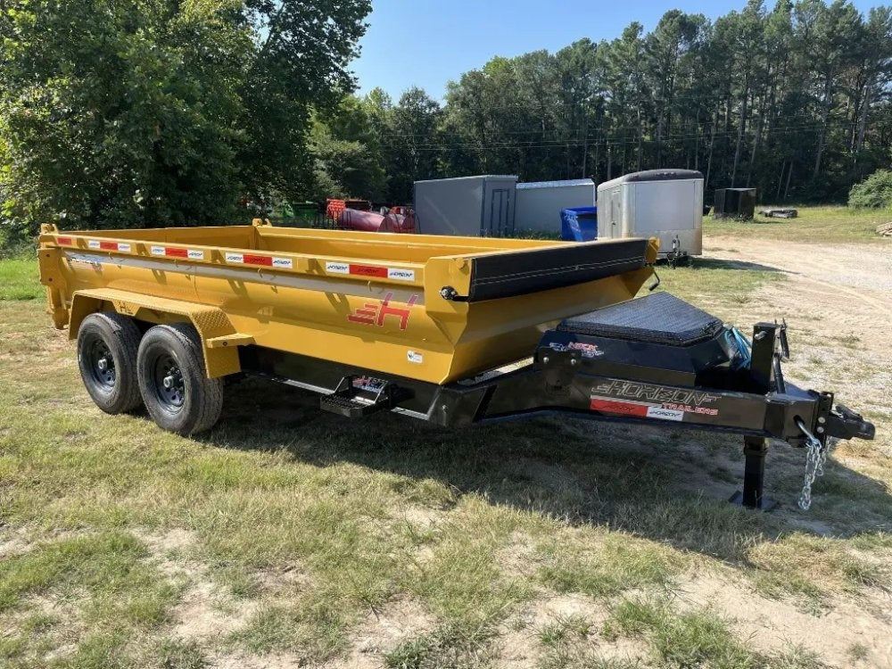 14'x83" Horizon HZ7 BP Bumper Pull Dump - Bumper Pull Dump - TrailerSwap