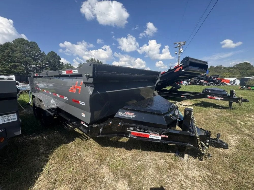 14'x83" Horizon HZ7 BP Bumper Pull Dump - Bumper Pull Dump - TrailerSwap