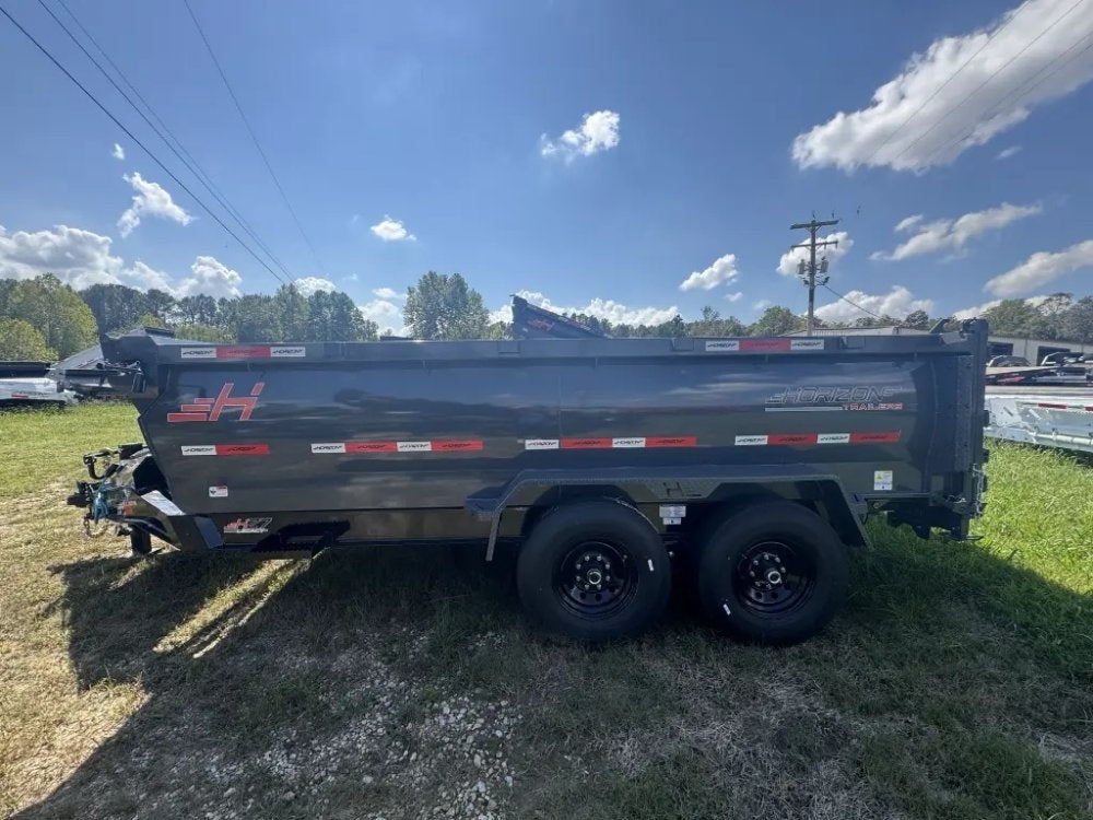14'x83" Horizon HZ7 BP Bumper Pull Dump - Bumper Pull Dump - TrailerSwap