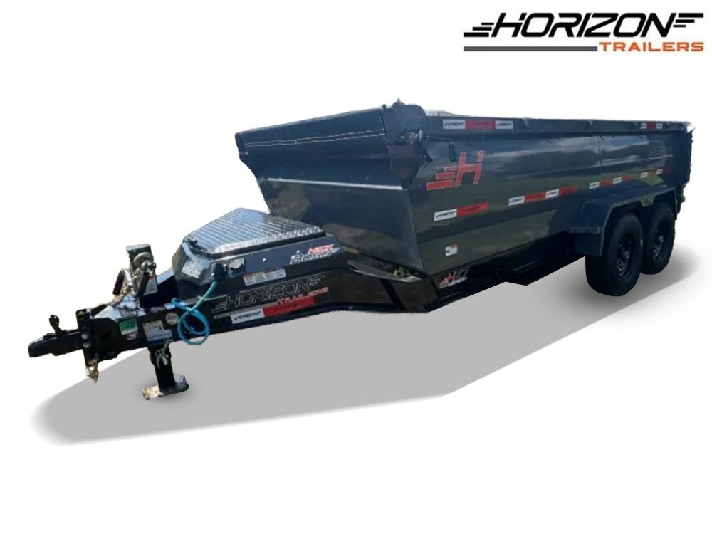 14'x83" Horizon HZ7 BP Bumper Pull Dump - Bumper Pull Dump - TrailerSwap
