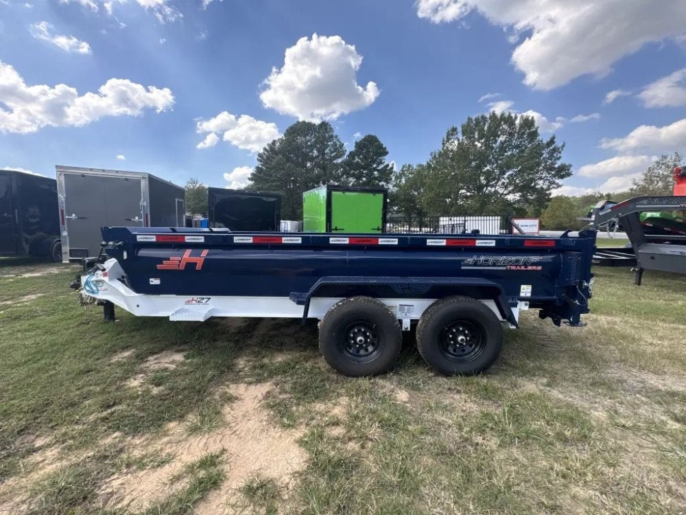 14'x83" Horizon HZ7 BP Bumper Pull Dump - Bumper Pull Dump - TrailerSwap