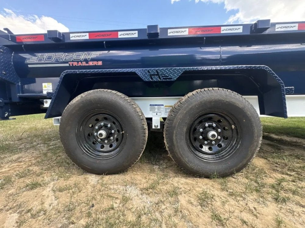 14'x83" Horizon HZ7 BP Bumper Pull Dump - Bumper Pull Dump - TrailerSwap