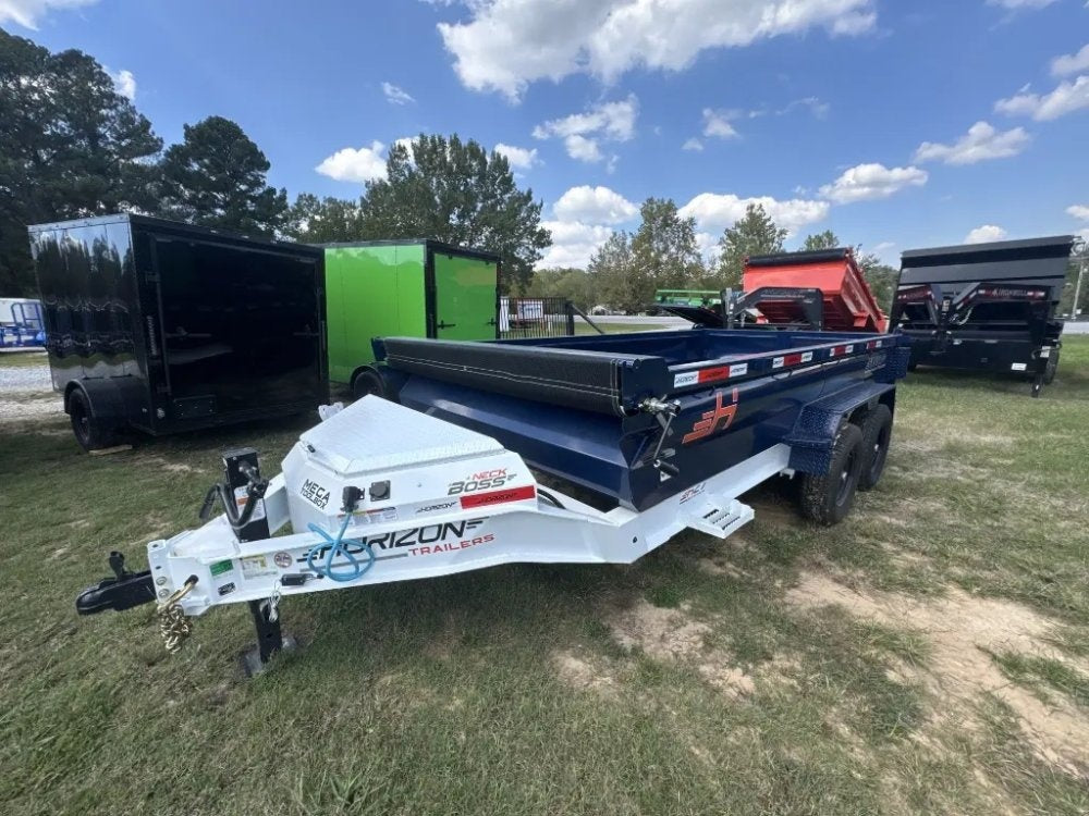 14'x83" Horizon HZ7 BP Bumper Pull Dump - Bumper Pull Dump - TrailerSwap