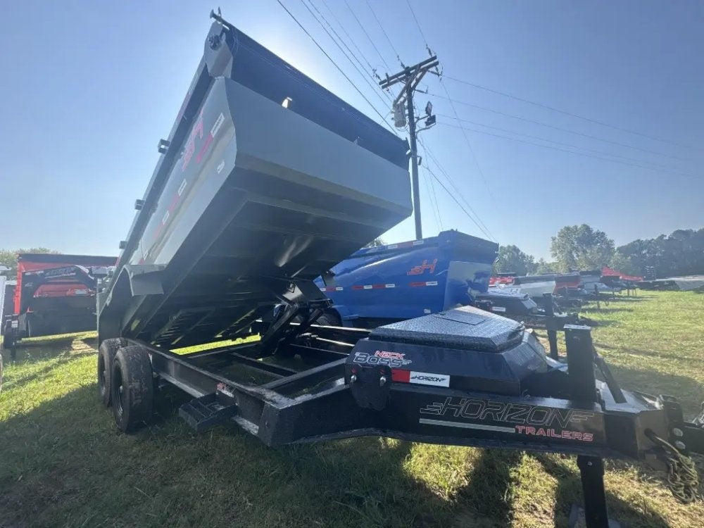 14'x83" Horizon HZ7 BP Bumper Pull Dump - Bumper Pull Dump - TrailerSwap
