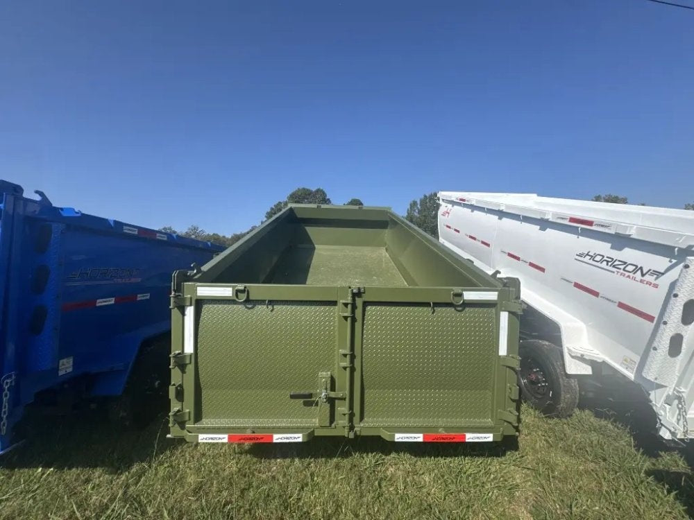 14'x83" Horizon HZ7 BP Bumper Pull Dump - Bumper Pull Dump - TrailerSwap