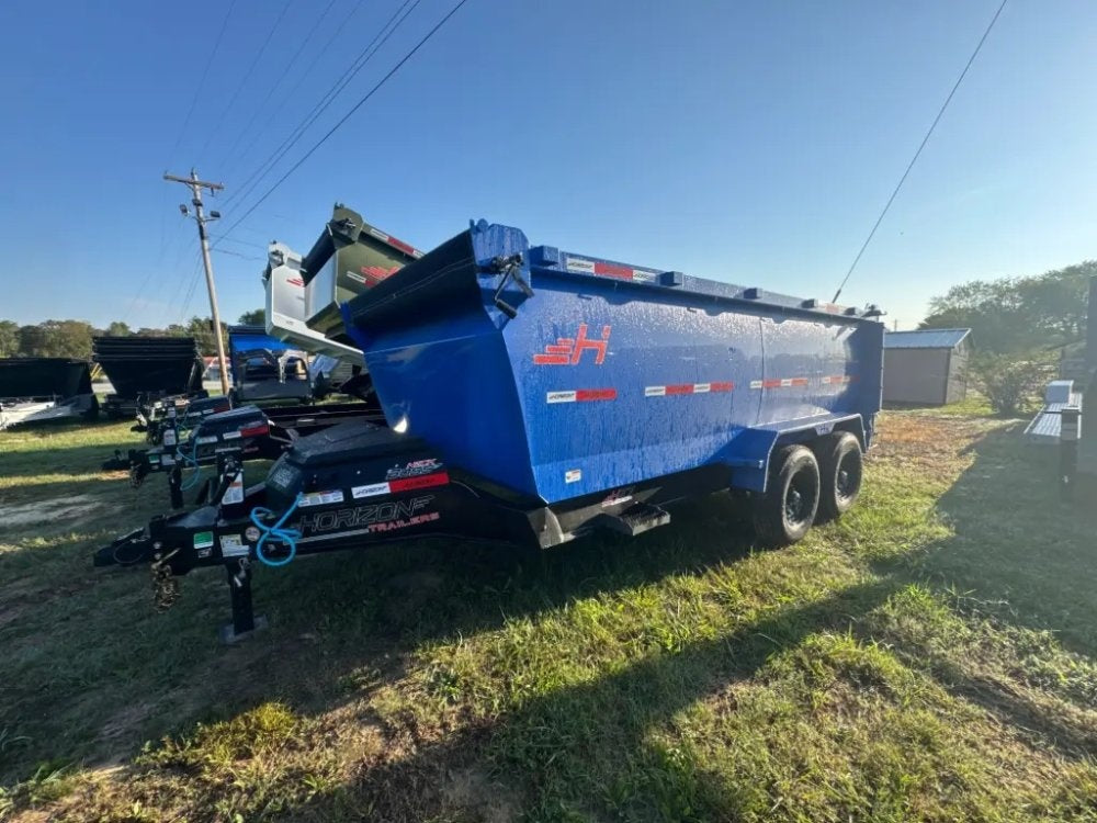 14'x83" Horizon HZ7 BP Bumper Pull Dump - Bumper Pull Dump - TrailerSwap