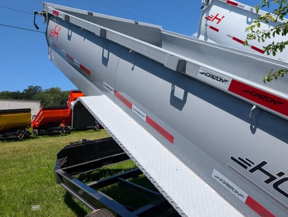 14'x83" Horizon LZ7 BP Bumper Pull Dump - Bumper Pull Dump - TrailerSwap