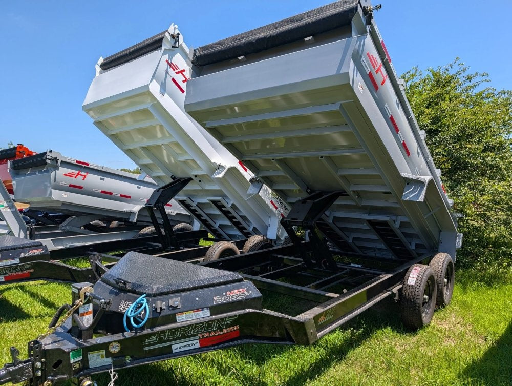 14'x83" Horizon LZ7 BP Bumper Pull Dump - Bumper Pull Dump - TrailerSwap