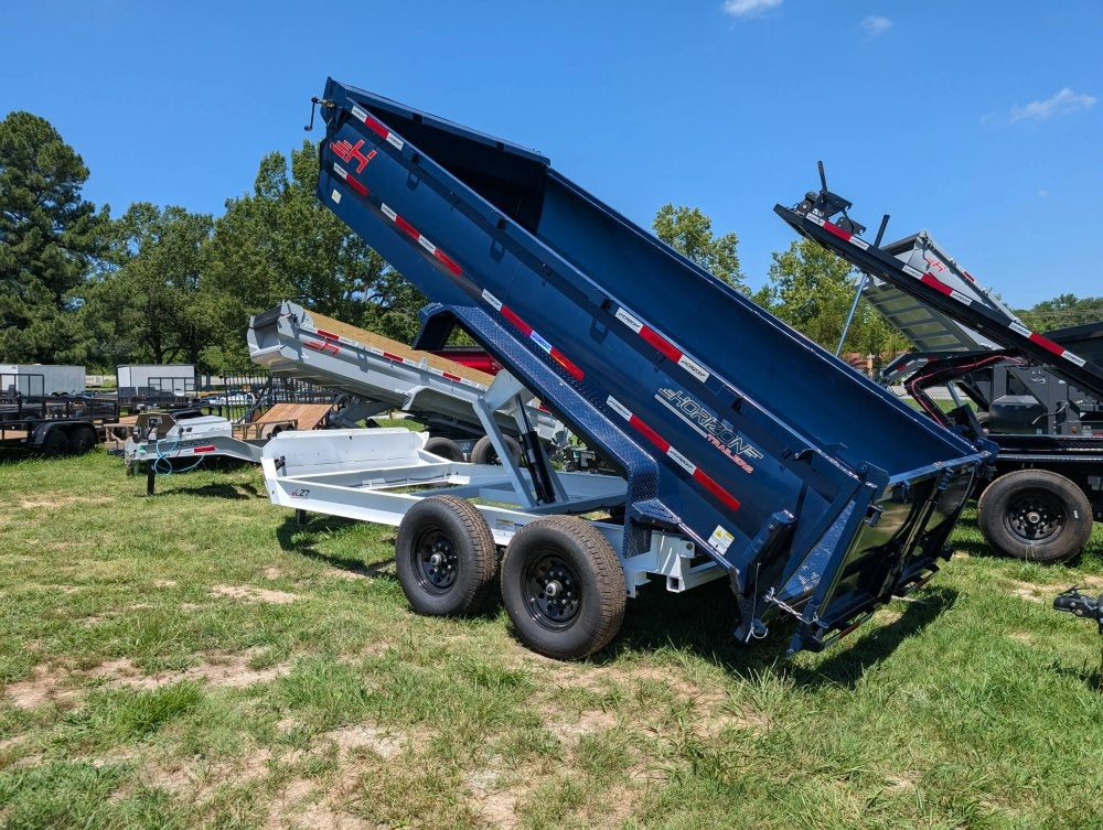14'x83" Horizon LZ7 BP Bumper Pull Dump - Bumper Pull Dump - TrailerSwap