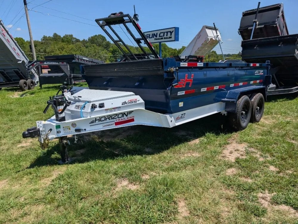 14'x83" Horizon LZ7 BP Bumper Pull Dump - Bumper Pull Dump - TrailerSwap