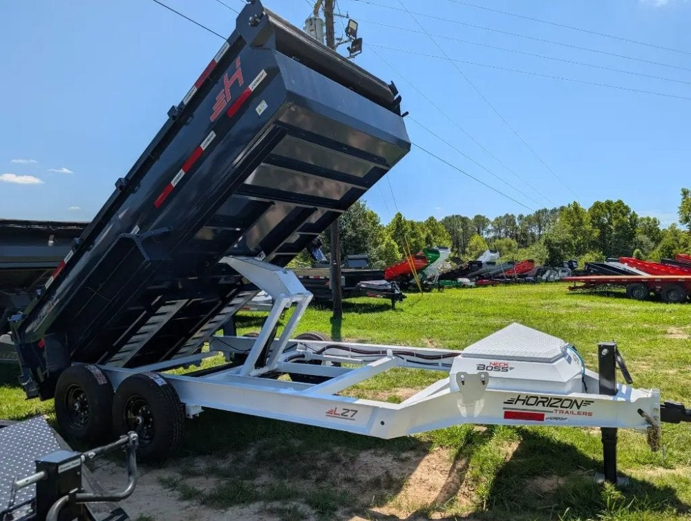 14'x83" Horizon LZ7 BP Bumper Pull Dump - Bumper Pull Dump - TrailerSwap