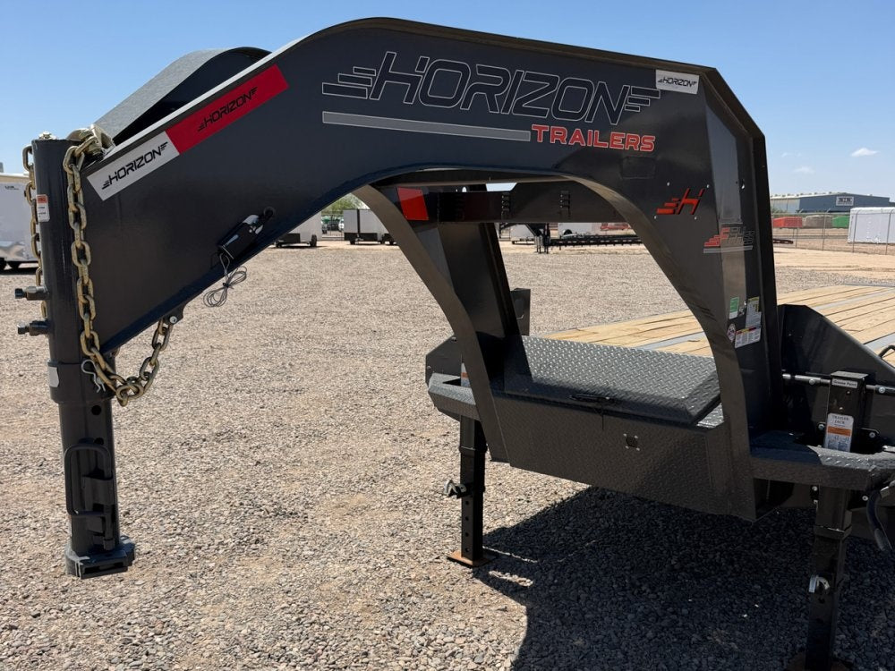 26' Horizon FFHSS Gooseneck Deckover Full Tilt Trailer - (2) 10K Axles 014792