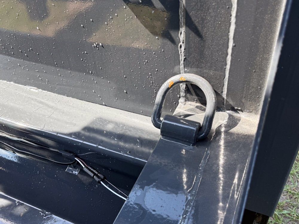 16' DT GN Dump 36" Sides - 8K Axles - Telescopic Lift - Gooseneck Dump - Dump Trailers - TrailerSwap