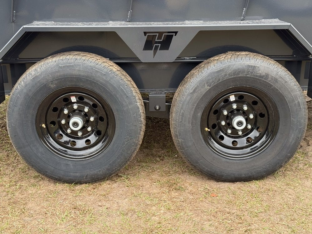 16' Dump Trailer 24" Side Walls - Telescopic Lift - Bumper Pull Dump - Dump Trailers - TrailerSwap