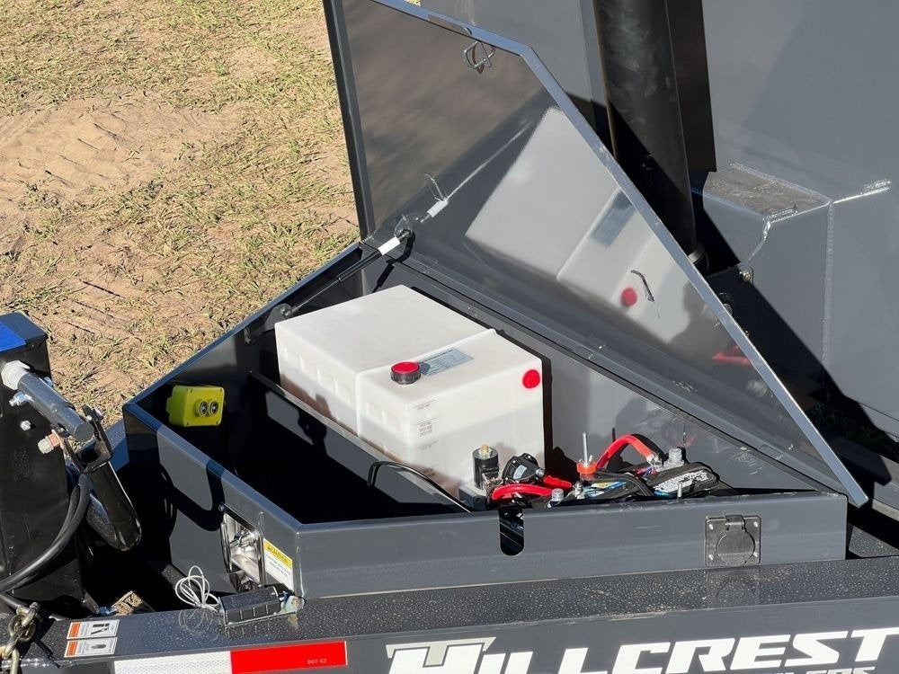 16' Dump Trailer 40" Side Walls - Telescopic Lift - Bumper Pull Dump - Dump Trailers - TrailerSwap