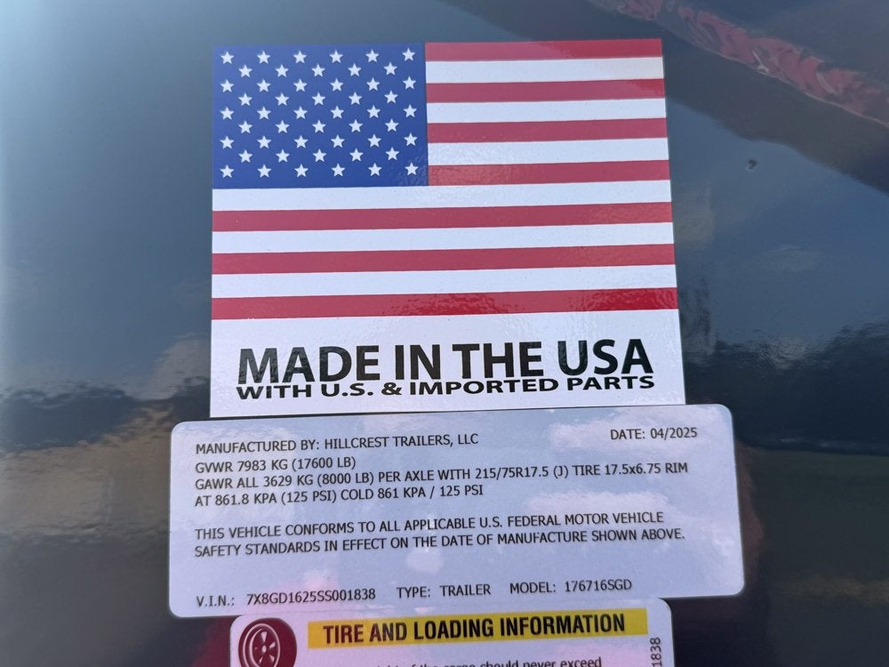 16' Dump Trailer GN 24" Side Walls - Telescopic Lift - 8k Axles - Gooseneck Dump - Dump Trailers - TrailerSwap