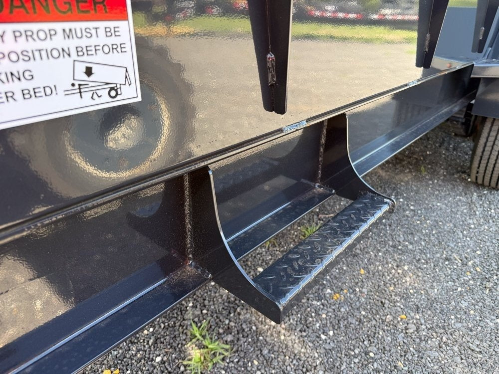 16' Dump Trailer GN 24" Side Walls - Telescopic Lift - 8k Axles - Bumper Pull Dump - Dump Trailers - TrailerSwap