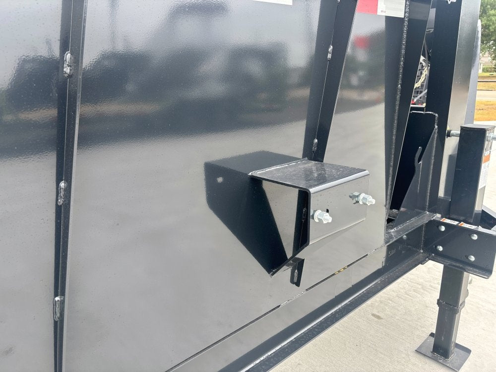 16' Dump Trailer GN 40" Side Walls - Telescopic Lift - 7k Axles - Bumper Pull Dump - Dump Trailers - TrailerSwap