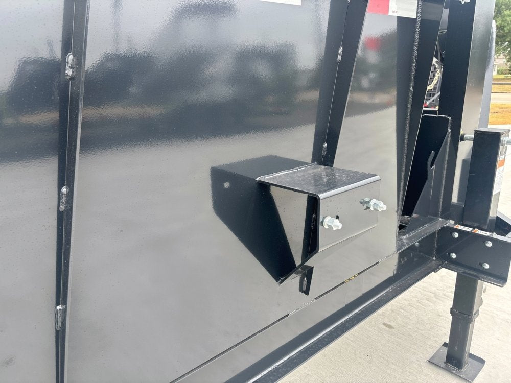 16' Dump Trailer GN 40" Side Walls - Telescopic Lift - 7k Axles - Gooseneck Dump - Dump Trailers - TrailerSwap