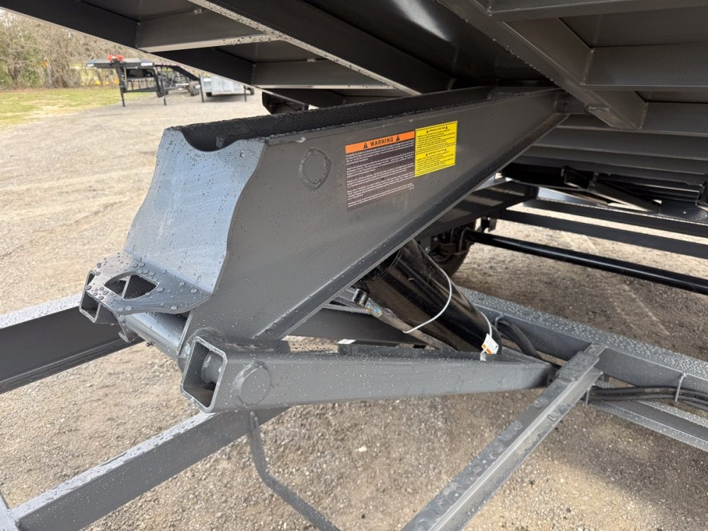 16' Dura-Haul DRL Bumper Pull Dump Trailer 24" Side Walls - (2) 8K Axles - Bumper Pull Dump - Dump Trailers - TrailerSwap