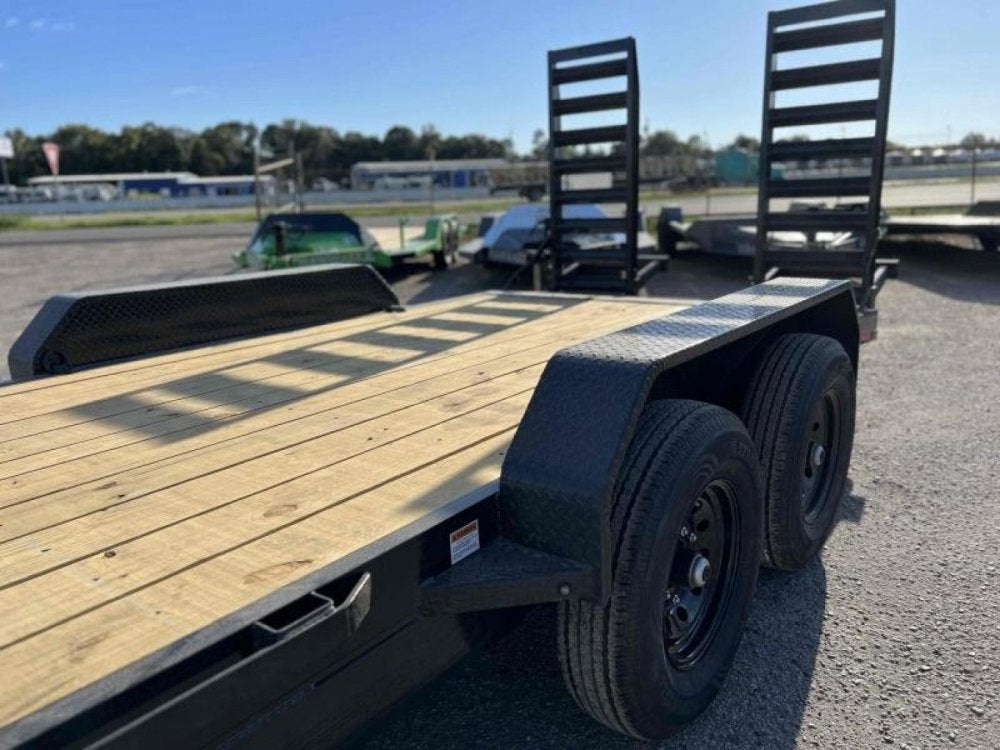 16' ECX BP Equipment Trailer 7k Axles - Equipment Trailers - TrailerSwap