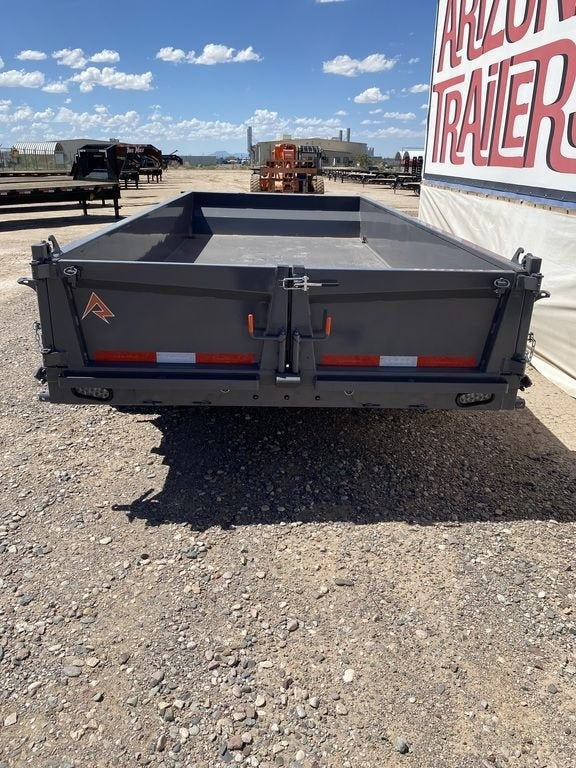 16' GDX Dump Trailer - Bumper Pull Dump - Dump Trailers - TrailerSwap