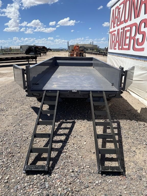16' GDX Dump Trailer - Bumper Pull Dump - Dump Trailers - TrailerSwap