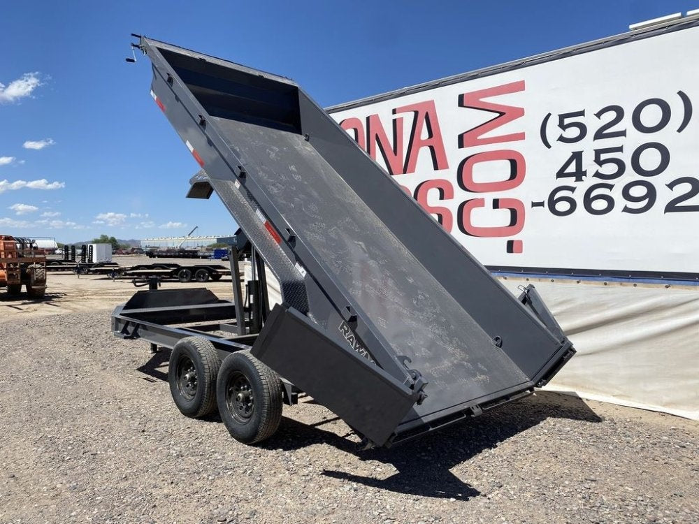 16' GDX Dump Trailer - Bumper Pull Dump - Dump Trailers - TrailerSwap