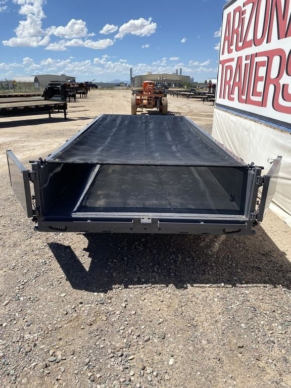 16' GDX Dump Trailer - Bumper Pull Dump - Dump Trailers - TrailerSwap