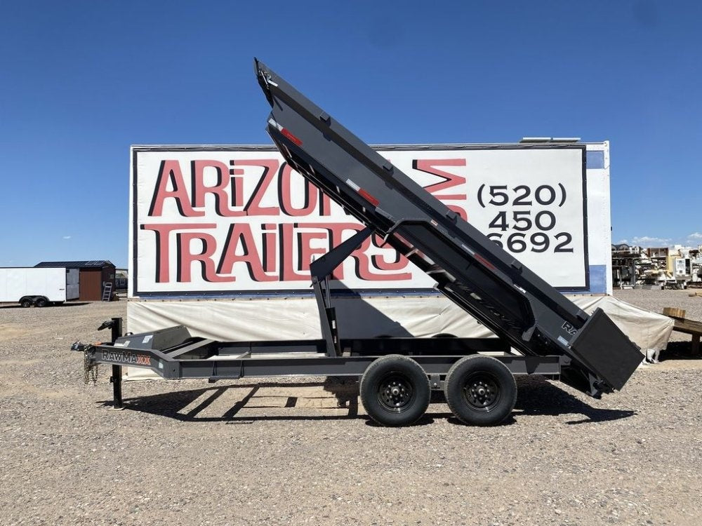 16' GDX Dump Trailer - Bumper Pull Dump - Dump Trailers - TrailerSwap