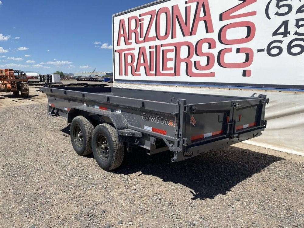 16' GDX Dump Trailer - Bumper Pull Dump - Dump Trailers - TrailerSwap
