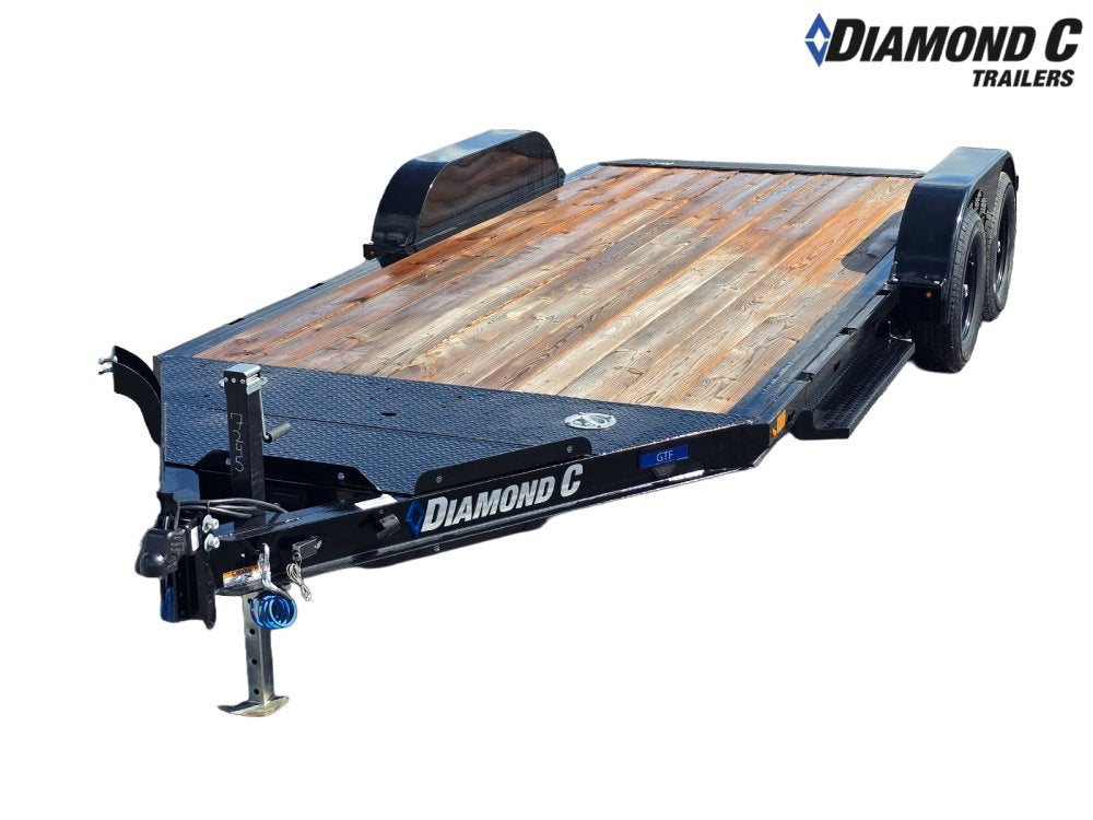 16' GTF BP Single Car Hauler - 3.5K Axles - Single Car Trailers - Single Car Trailers - TrailerSwap