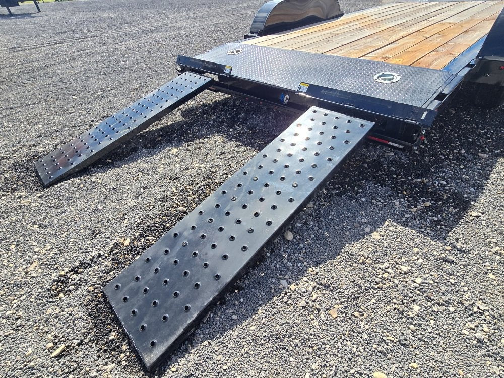 16' GTF BP Single Car Hauler - 3.5K Axles - Single Car Trailers - Single Car Trailers - TrailerSwap