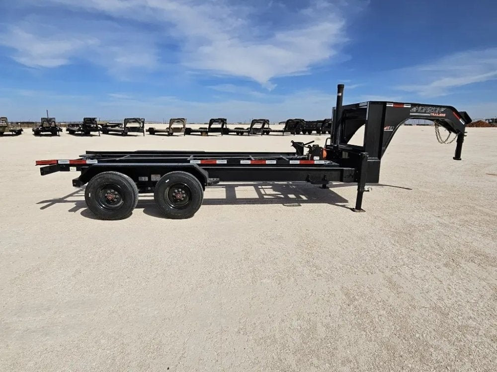 16' Horizon HRD Gooseneck Roll Off Base Trailer - (2) 10K Axles - Roll Off Base Trailer - RO 16' Gooseneck - TrailerSwap