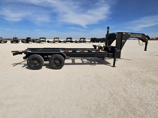 16' Horizon HRD Gooseneck Roll Off Base Trailer - (2) 10K Axles - Roll Off Base Trailer - RO 16' Gooseneck - TrailerSwap