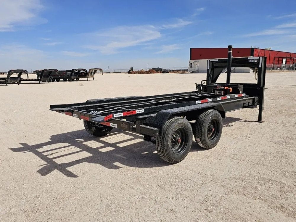 16' Horizon HRD Gooseneck Roll Off Base Trailer - (2) 10K Axles - Roll Off Base Trailer - RO 16' Gooseneck - TrailerSwap