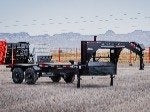 16' Horizon HRD Gooseneck Roll Off Base Trailer Telescopic 12 Ton Lift - (2) 10k Axles - Roll Off Base Trailer - RO 16' Gooseneck - TrailerSwap