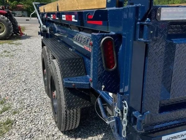 16' Horizon HZX Gooseneck Dump Trailer 24" Side Walls - (2) 10K Axles - Gooseneck Dump - TrailerSwap